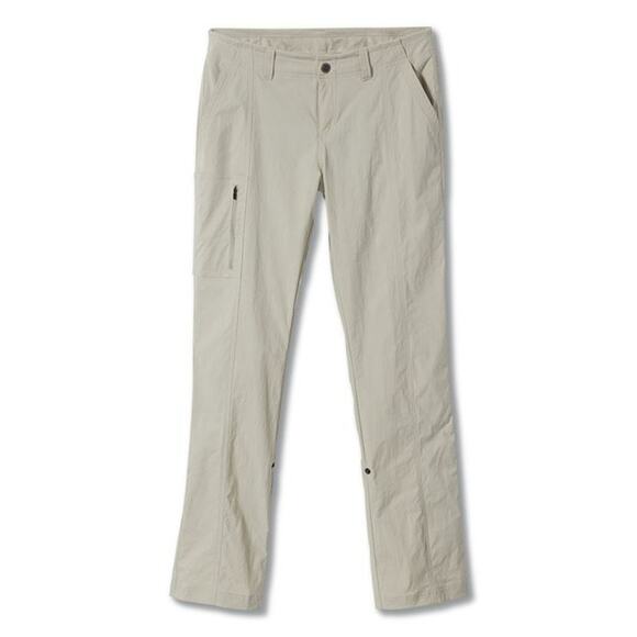 Royal Robbins Discovery Cargo Pants Standard Fit Flat Front Pockets Khaki 14R - Picture 1 of 6